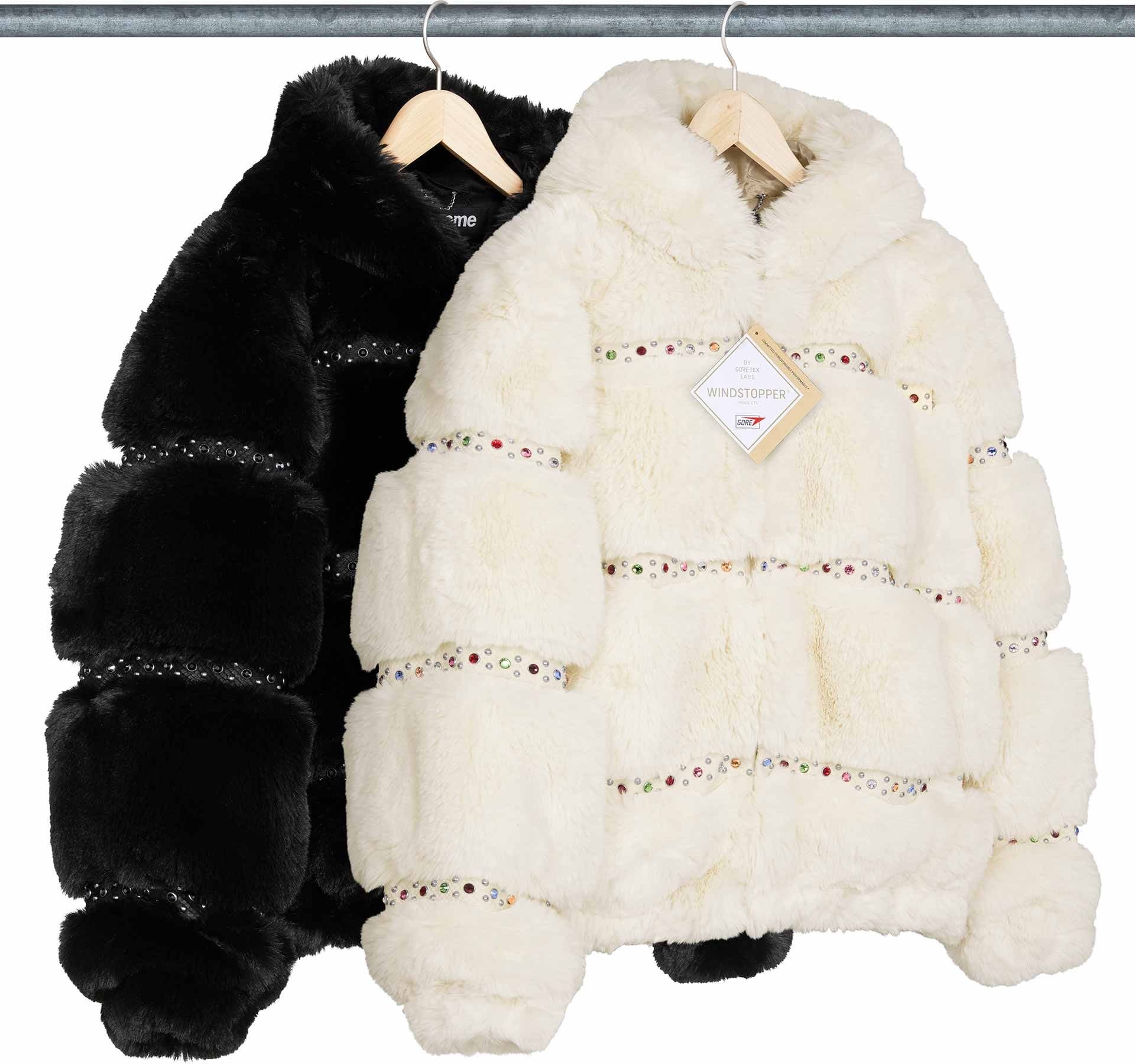 Supreme®/b.b. Simon® Faux Fur WINDSTOPPER® Hooded Bomber Jacket